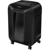 Image de Fellowes Destructeur de documents LX85 coupe croisée DIN P4 - 12 feuilles - Corbeille 19L - Noir