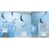Image de Décoration spirale Baby Boy 61cm (5 pièces)