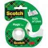 Image de Scotch Dévidoir escargot ruban adhésif + 1 ruban Magic Tape invisible largeur 19 mm x longueur 25 m