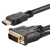 Image de StarTech.com Câble HDMI® vers DVI-D de 1,8m - Mâle / Mâle - Noir, 1,8 m, HDMI, DVI-D, Mâle, Mâle, Droit HDMIDVIMM6