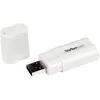 Image de StarTech.com Carte son externe USB vers audio stéréo - Adaptateur audio stéréo, USB ICUSBAUDIO