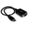 Image de StarTech.com Câble Adaptateur de 30cm USB vers Série DB9 RS232 - Mémorisation de Port COM, Noir, CE, FCC, Mac OS X 13.0 Ventura, 70 g, 1 pièce(s), 145