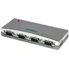 Image de StarTech.com Hub série RS232 à 4 ports - Adaptateur USB vers 4x DB9 RS232 alimenté par bus, USB, Série, Argent, Plastique, CE, FCC, RoHS, 1 W ICUSB232