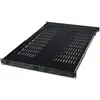 Image de StarTech.com Etagère profonde fixe pour rack de serveur ajustable, Etagère ajustable, Noir, 80 kg, 1U, 445 mm, 700 mm ADJSHELF