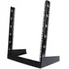 Image de StarTech.com Rack de Bureau Noir à Cadre Ouvert 12 U 19' - Rack 2 Montants 19 Pouces, Rack autonome, 12U, 50 kg, 2,69 kg, Noir RK12OD