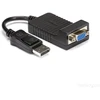 Image de StarTech.com Adaptateur Vidéo DisplayPort vers VGA - Convertisseur DP - 1920x1200, 0,08 m, DisplayPort, VGA (D-Sub), Mâle, Femelle, Droit DP2VGA