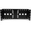 Image de StarTech.com Support de fixation d'écran LCD VESA universel pour rack ou armoire 48 cm, Équerre de fixation, Noir, Acier, 4U, EIA RS310-D, CE, REACH,