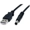 Image de StarTech.com Câble d'alimentation USB vers prise DC de 91 cm - Cordon USB vers connecteur Type M 5V, 0,9 m, USB A, Barrel type M USB2TYPEM