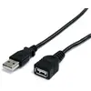 Image de StarTech.com Câble d'Extension Mâle/Femelle USB 2.0 de 1.80m - Prolongateur USB - Rallonge, 1,83 m, USB A, USB A, Mâle/Femelle, 0,48 Gbit/s, Noir USBE