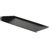 Image de StarTech.com Etagère universelle montée en rack fixe de 7 po de profondeur 1U - 15 kg, Etagère, Noir, Acier, 15 kg, 1U, CE, UL CABSHELF1U