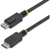 Image de StarTech.com Câble certifié DisplayPort 1.2 de 2 m avec verrouillage - Cordon DP vers DP - M/M - DisplayPort 4K, 2 m, DisplayPort, DisplayPort, Mâle,