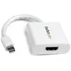 Image de StarTech.com Adaptateur Mini DisplayPort vers HDMI - Convertisseur Vidéo mDP à HDMI - 1080p - Mini DP ou TB 1/2 Mac/PC vers Moniteur/Affichage HDMI -