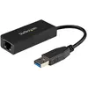 Image de StarTech.com Adaptateur Réseau USB 3.0 vers Gigabit Ethernet, 10/100/1000 Mbps, USB vers RJ45, Adaptateur USB 3.0 vers LAN, Adaptateur Ethernet USB 3.