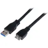 Image de StarTech.com Câble Certifié USB 3.0 A vers Micro B 1 m - M/M - Câble Micro USB 3.0 SuperSpeed, 1 m, USB A, Micro-USB B, USB 3.2 Gen 1 (3.1 Gen 1), 5 G