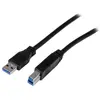 Image de StarTech.com Câble Certifié USB 3.0 A vers B 1 m - M/M - Cordon USB3 SuperSpeed USB A USB B, 1 m, USB A, USB B, USB 3.2 Gen 1 (3.1 Gen 1), 5 Gbit/s, N