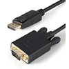 Image de StarTech.com Adaptateur DisplayPort vers VGA - Câble Display Port Mâle VGA Mâle 1920x1200 - Noir 91cm, 0,91 m, DisplayPort, VGA (D-Sub), Mâle, Mâle, D
