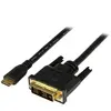 Image de StarTech.com Câble Mini HDMI vers DVI de 2m - Câble DVI-D vers HDMI (1920x1200p) - Mini HDMI Mâle 19 Broches vers DVI-D Mâle - Câble Convertisseur pou