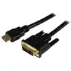 Image de StarTech.com Câble HDMI vers DVI-D M/M 1,5 m - Cordon HDMI vers DVI-D Mâle / Mâle 1,5 Mètres, 1,5 m, HDMI, DVI-D, Mâle, Mâle, Or HDDVIMM150CM