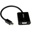 Image de StarTech.com Adaptateur Mini DisplayPort 1.2 vers VGA - Convertisseur Mini DP vers VGA 1920 x 1200 - Noir, 0,18 m, Mini DisplayPort, VGA (D-Sub), Mâle