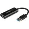 Image de StarTech.com Adaptateur USB 3.0 vers HDMI - 1080p - Convertisseur d'Écran Slim/Compact USB Type-A vers HDMI pour Moniteur - Carte Vidéo et Graphique E
