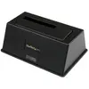 Image de StarTech.com Station d'Accueil pour Disque Dur USB 3.0 à SATA à Baie Unique, Dock pour Disque Dur USB 3.0 (5 Gbps), Dock pour HDD/SSD Externe 2,5/3,5'
