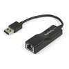 Image de StarTech.com Adaptateur réseau USB 2.0 vers Ethernet - 10/100 Mb/s - Convertisseur USB vers RJ45 - M/F, Avec fil, USB, Ethernet, 200 Mbit/s, Noir USB2