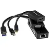 Image de StarTech.com Kit d'adaptateurs 3-en-1 pour Microsoft Surface Pro 4 / Pro 3 / Surface 3, Noir, CE, FCC, RoHS, 152 g, 40 mm, 76,2 mm, 15 mm MSTP3MDPUGBK