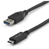 Image de StarTech.com Câble de Charge USB-A vers USB-C de 1m, USB 10Gbps, Charge et Synchronisation, 3A, Certifié USB-IF - Cordon de Charge USB, 1 m, USB A, US