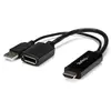 Image de StarTech.com Adaptateur HDMI vers DisplayPort 4K alimenté par USB, 3840 x 2160 pixels, 1080p, 720p, 120 Hz, Noir, MegaChips - STDP2600, Convertisseur