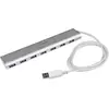 Image de StarTech.com Hub USB à 7 Ports avec Ethernet, USB-A, Gigabit Ethernet/GbE, USB 5Gbps, Design Robuste, Alimentation par Bus, Hub USB 3.0 Portable pour