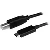 Image de StarTech.com Câble USB-B vers USB-C de 1m, Câble de Transfert de Données, USB 2.0, USB-C, 1 m, USB C, USB B, USB 2.0, Mâle/Mâle, Noir USB2CB1M