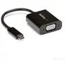 Image de StarTech.com Adaptateur vidéo USB-C vers VGA - M/F - 1920x1200 / 1080p - Noir, 3.2 Gen 1 (3.1 Gen 1), USB Type-C, Sortie VGA (D-Sub), 1920 x 1200 pixe