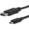 Image de StarTech.com Câble adaptateur USB Type-C vers DisplayPort de 1 m - 4K 60 Hz, 1 m, DisplayPort, USB Type-C, Mâle, Mâle, Droit CDP2DPMM1MB