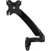 Image de StarTech.com ARMPIVWALL, 9 kg, 30,5 cm (12'), 76,2 cm (30'), 100 x 100 mm, Réglage de la hauteur, Noir