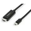 Image de StarTech.com Câble adaptateur Mini DisplayPort vers HDMI de 3 m - 4K 30 Hz - Noir, 3 m, Mini DisplayPort, HDMI, Mâle, Mâle, Droit MDP2HDMM3MB