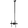Image de StarTech.com Support TV pour Plafond - Support Universel pour Écran Unique avec Mât Télescopique Réglable - Inclinable/Pivotant - Support VESA pour Éc