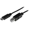 Image de StarTech.com Câble USB-B vers USB-C de 2m, Câble de Transfert de Données, USB 2.0, USB-C, 2 m, USB C, USB B, USB 2.0, Mâle/Mâle, Noir USB2CB2M