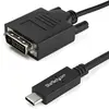Image de StarTech.com Câble adaptateur USB-C vers DVI-D de 1 m - 1920 x 1200, 1 m, USB Type-C, DVI-D, Mâle, Mâle, Droit CDP2DVIMM1MB
