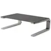 Image de StarTech.com Rehausseur écran PC en acier et aluminium avec hauteur réglable, Noir, Argent, 81,3 cm (32'), 10 kg, Aluminium, Acier, 125 - 175 mm, 305
