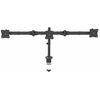 Image de StarTech.com Support de Bureau Bras Triple pour Moniteur - Support VESA 3 Écran jusqu'à 27' - Mât Articulé/Réglable - Inclinaison/Pivotement/Rotation