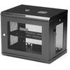 Image de StarTech.com Armoire Réseau Murale 9U à 2 Montants avec Étagère 1U, Baie Serveur Murale 19' pour Données/Réseau/AV/Électronique/Équipement IT, Petite