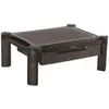 Image de StarTech.com Rehausseur d'écran avec tiroir - Hauteur réglable, Autonome, 10 kg, 33 cm (13'), 81,3 cm (32'), Réglage de la hauteur, Noir MONSTADJD
