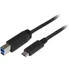 Image de StarTech.com Câble USB-B vers USB-C de 2m, USB 5Gbps, Cordon de Données, USB 3.0, Câble de Transfert de Données USB-C, 2 m, USB C, USB B, USB 3.2 Gen