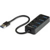 Image de StarTech.com Hub USB 3.0 4 Ports -USB-A vers 4x USB 3.0 Type-A avec 1x Interrupteur On/Off par Port- SuperSpeed USB 3.2 Gen 1 (5Gbps) - Alimenté par B