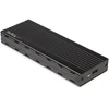 Image de StarTech.com Boîtier disque dur externe USB 3.1 Type C vers SSD M.2 NVMe, Enceinte ssd, M.2, M.2, 10 Gbit/s, Connectivité USB, Noir M2E1BMU31C