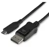 Image de StarTech.com CDP2DP141MB, 1 m, DisplayPort, USB Type-C, Mâle, Mâle, Droit