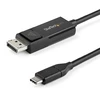 Image de StarTech.com Câble USB Type-C vers DisplayPort 1.2 (bidirectionnel) - 2m - Adaptateur USB-C à DP, 2 m, USB Type-C, DisplayPort, Mâle, Mâle, Droit CDP2