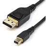Image de StarTech.com Câble 2m certifié VESA Mini DisplayPort vers DisplayPort 1.4 - 8K 60Hz HBR3 HDR - Super UHD mDP vers DP 1.4 - Ultra HD 4K 120Hz Diamètre
