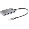 Image de StarTech.com Hub USB 3 Ports - 3x Ports USB-A - Gigabit Ethernet (RJ45) - Mini Hub USB, USB 3.0 5Gbps - Alimentation par Bus - Hub USB pour PC Portabl