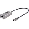 Image de StarTech.com Adaptateur USB-C vers Ethernet, Adaptateur Réseau USB 3.0 vers Gigabit Ethernet - 10/100/1000 Mbps, Adaptateur Ethernet USB-C vers RJ45 (